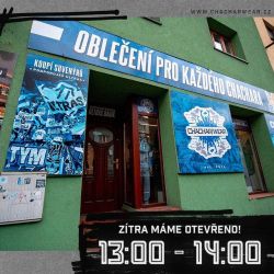 Nebojte, také zítra jako před každým domácím..