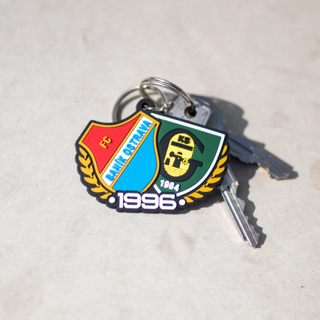 Přívěsek na klíče - "GKS FCB - Znaky" / 2021