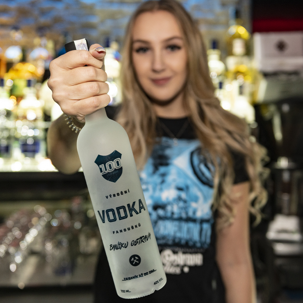 Výroční vodka - "Baník - 100 Let" 