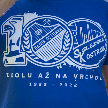Triko - "100 Let - Znak" / 2022 / modré
