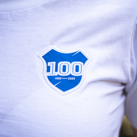 Dámské triko - "Baník 100 - Inkognito" / 2022 / bílé