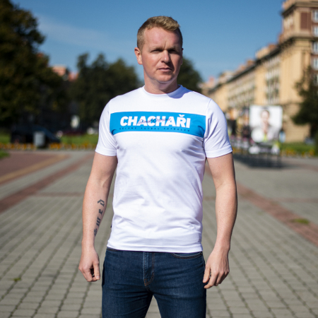 Triko - "Chachaři - DFF" / 2022 / bílé