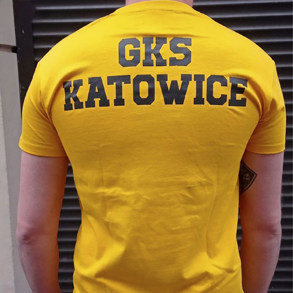 Triko - "GKS Katowice" / žluté / 2022
