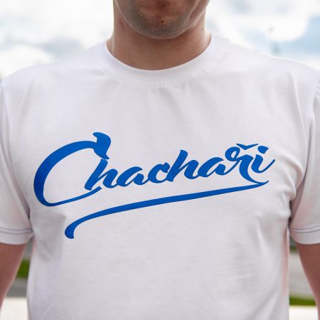Triko - "Chachaři - logo" / 2023 / bílé