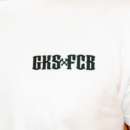 Triko - "GKS & FCB - Basic" / 2024 / bílé