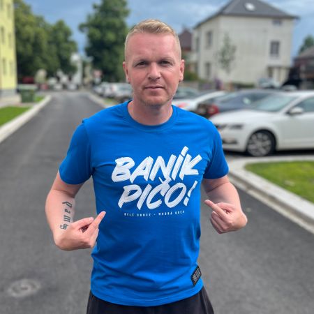 Triko - "Baník Pičo!" / 2024 / modré