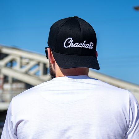 Kšiltovka - "Chachaři" / černá / 2025